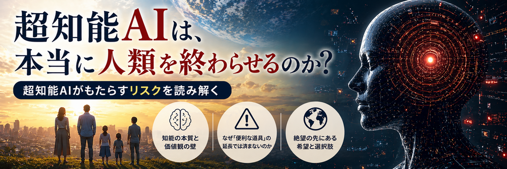 【特別企画】超知能AIは、本当に人類を終わらせるのか？ 