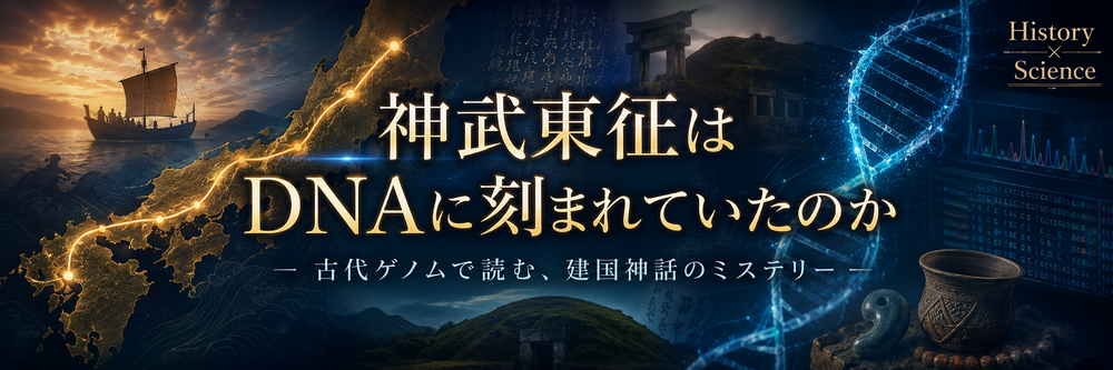 神武東征はDNAに刻まれていたのか ? 古代ゲノムで読む、建国神話のミステリー