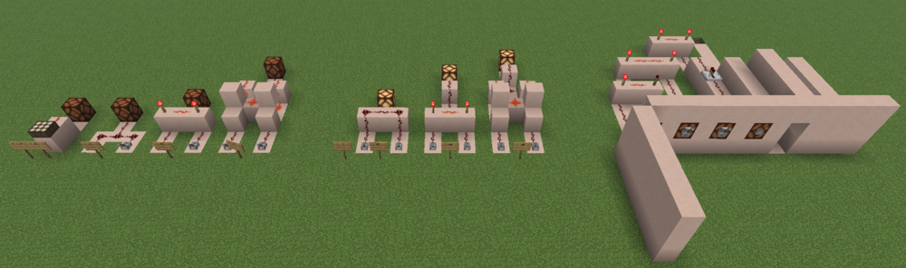 レッドストーン回路ではじめる論理回路